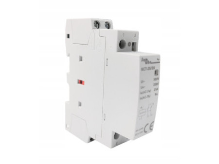 Stycznik modułowy KCT-25a/20 230VDC 2NO 1P