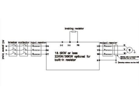 Falownik 4kW/5,5kW 3x400V Veichi AC70-T3-004G/5R5P